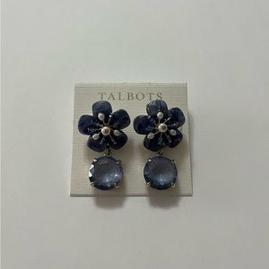 Talbots Blue Drop Earrings